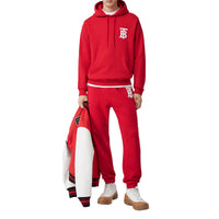 Hoodie en coton Monogram - Bright Red