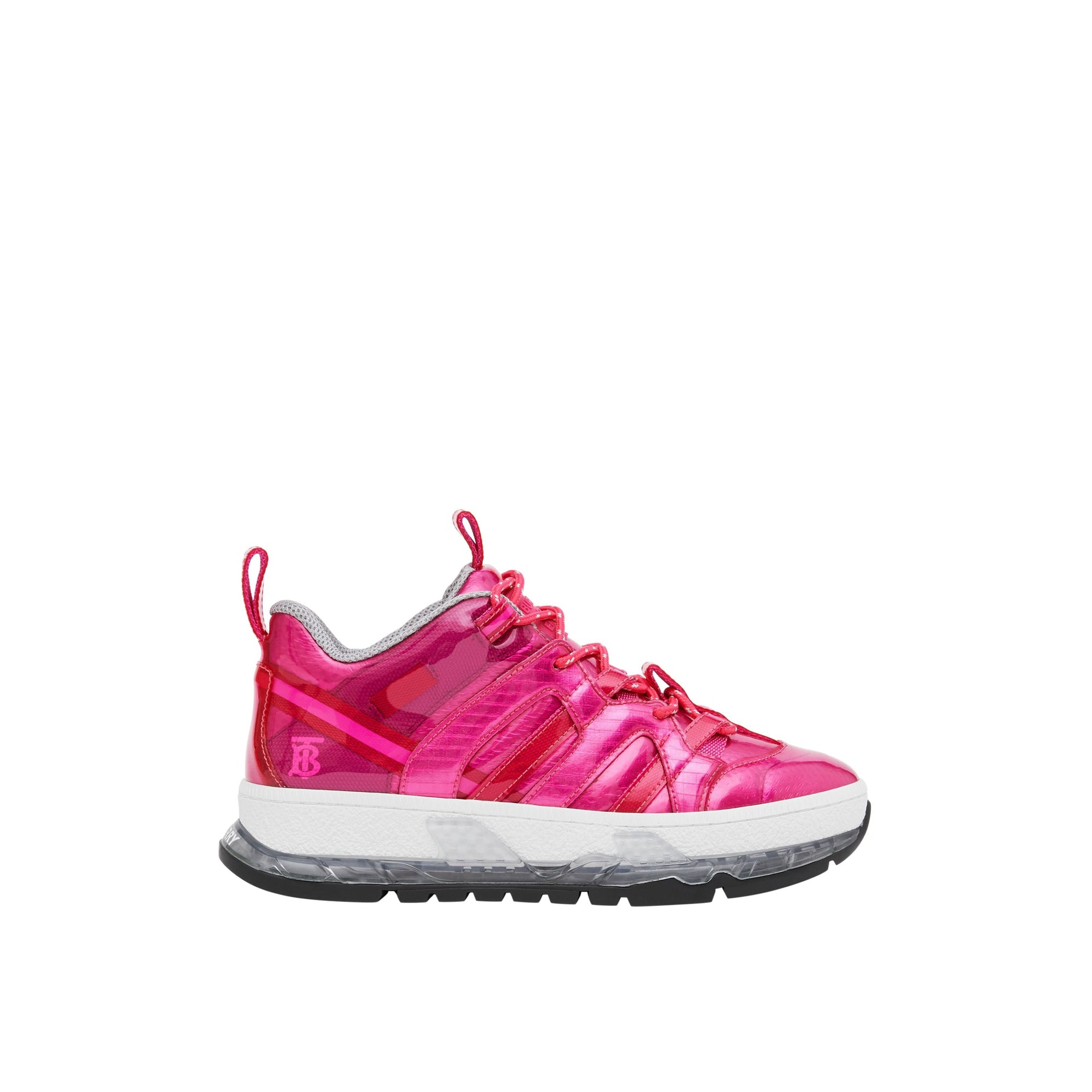 Sneakers Union en vinyle et nylon - Fuchsia
