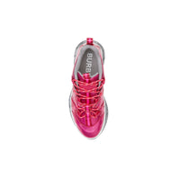 Sneakers Union en vinyle et nylon - Fuchsia