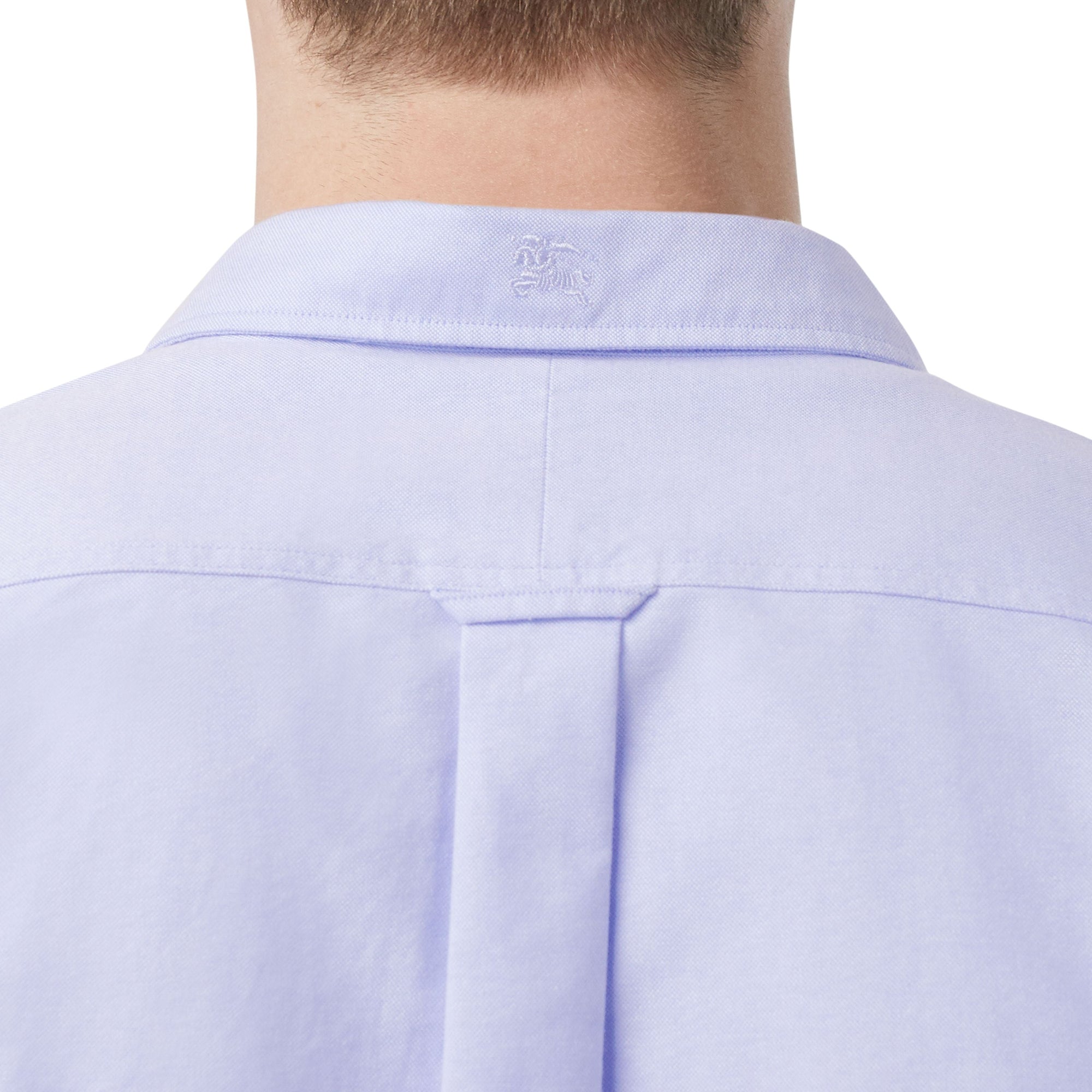 Chemise Oxford en coton à col boutonné - Cornflower Blue