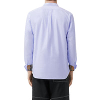 Chemise Oxford en coton à col boutonné - Cornflower Blue