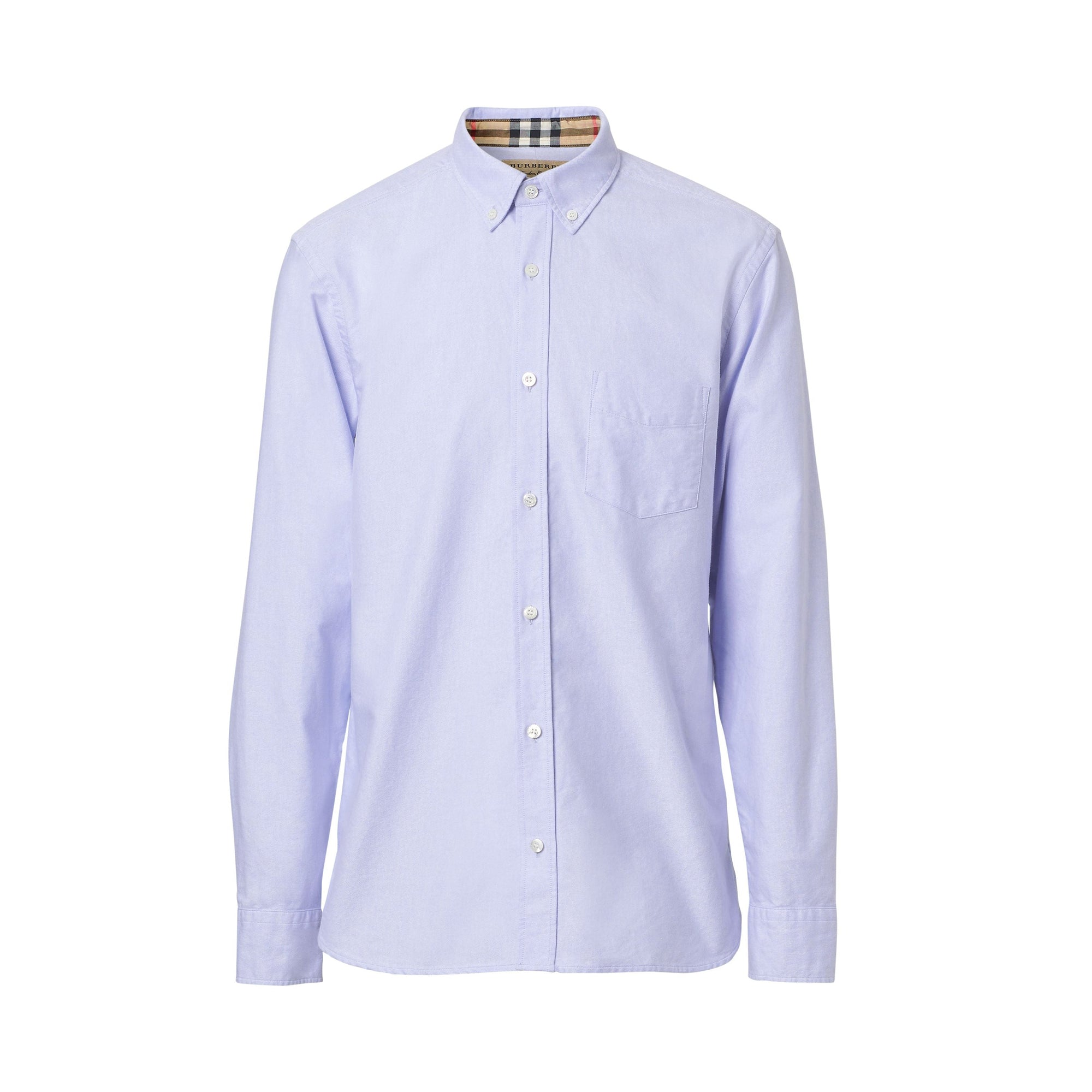 Chemise Oxford en coton à col boutonné - Cornflower Blue