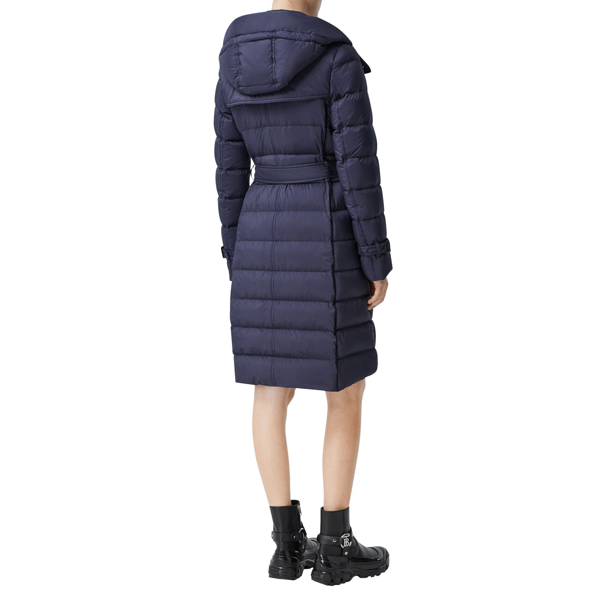 Manteau rembourré avec capuche amovible - Navy