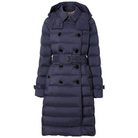 Manteau rembourré avec capuche amovible - Navy