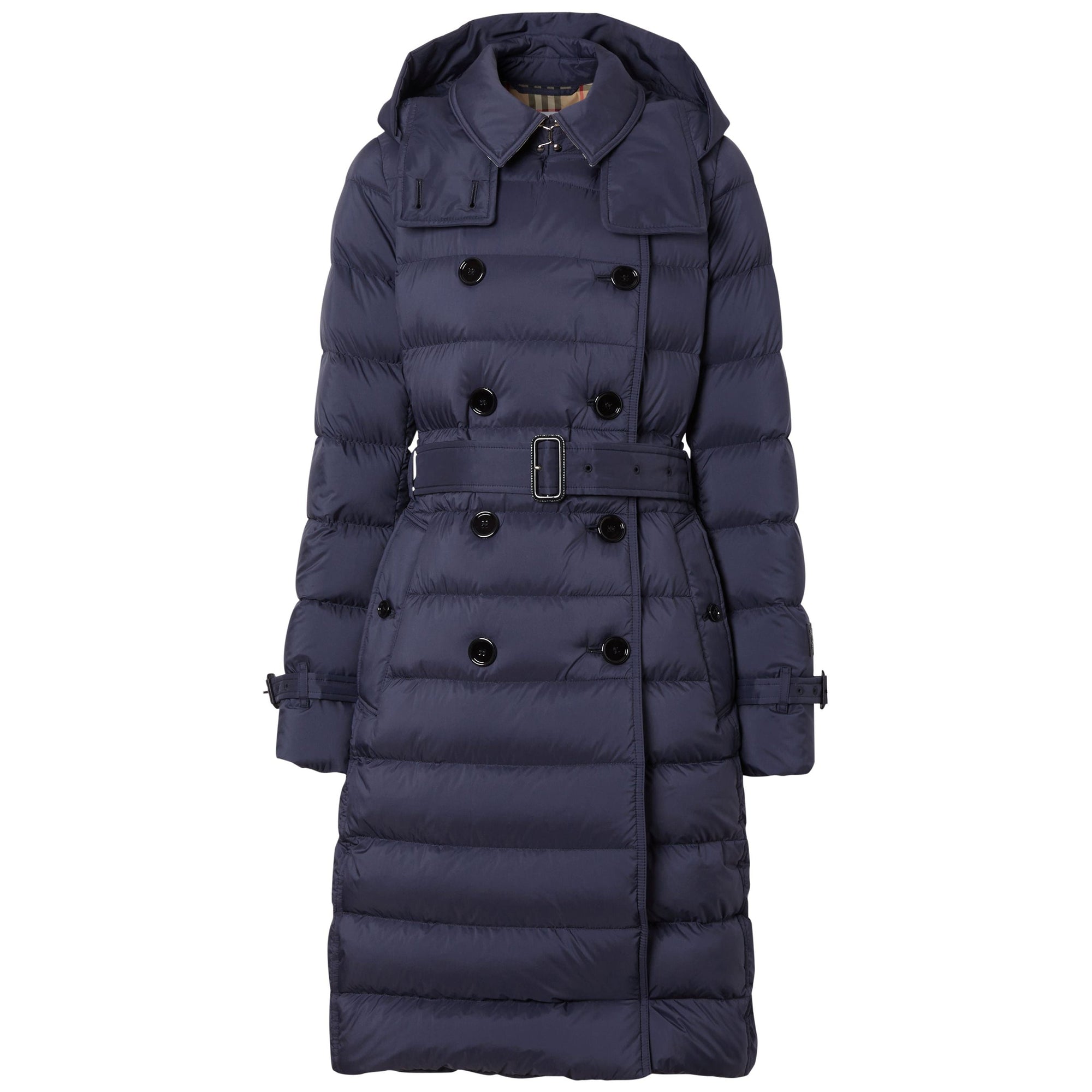 Manteau rembourré avec capuche amovible - Navy