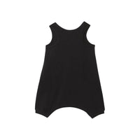 Combinaison en coton à imprimé daim - Black