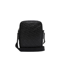 Sac à bandoulière en cuir Monogram - Black