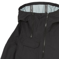 Veste légère à capuche avec coordonnées géographiques - Black