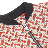 Bomber en nylon Monogram - Vermillion Red