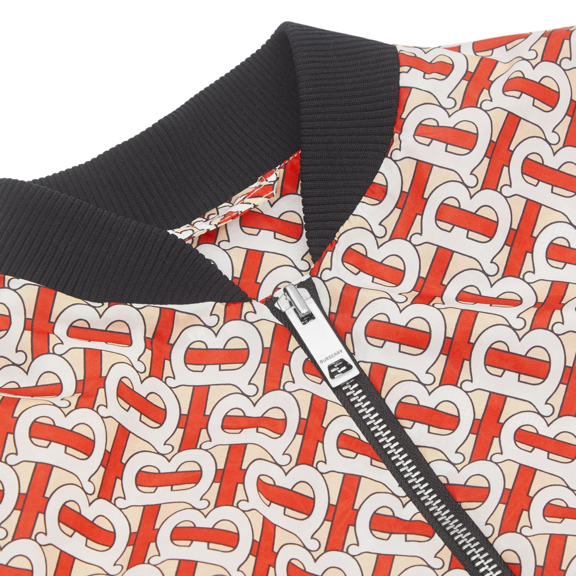 Bomber en nylon Monogram - Vermillion Red