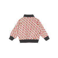 Bomber en nylon Monogram - Vermillion Red