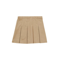 Jupe en coton rayée Monogram - Honey