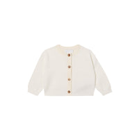 Coffret cadeau trois pièces pour bébé en coton Vintage check - Pale Stone