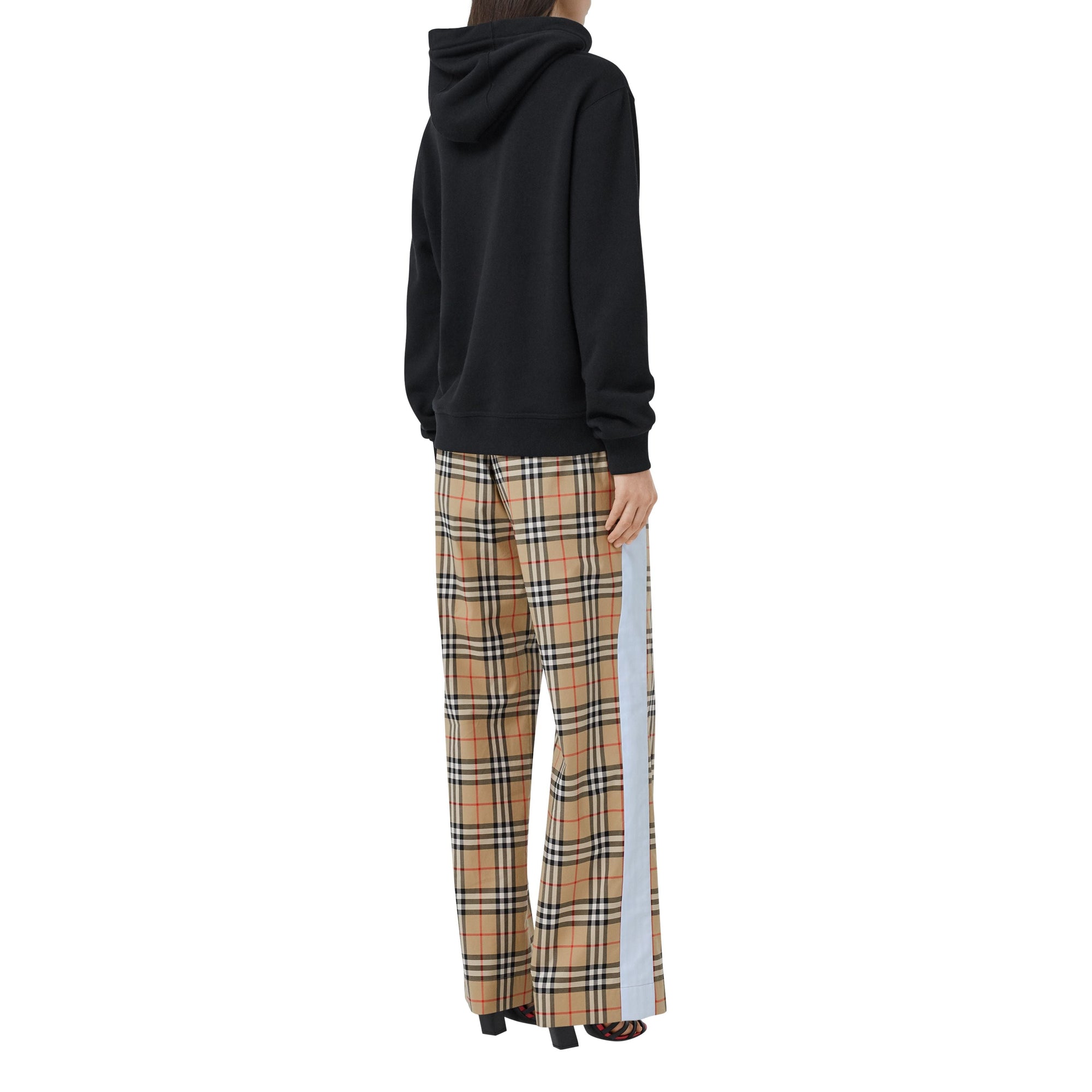 Pantalon en coton stretch Vintage check - Archive Beige