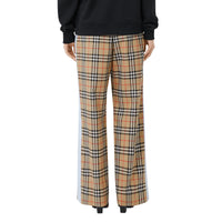 Pantalon en coton stretch Vintage check - Archive Beige