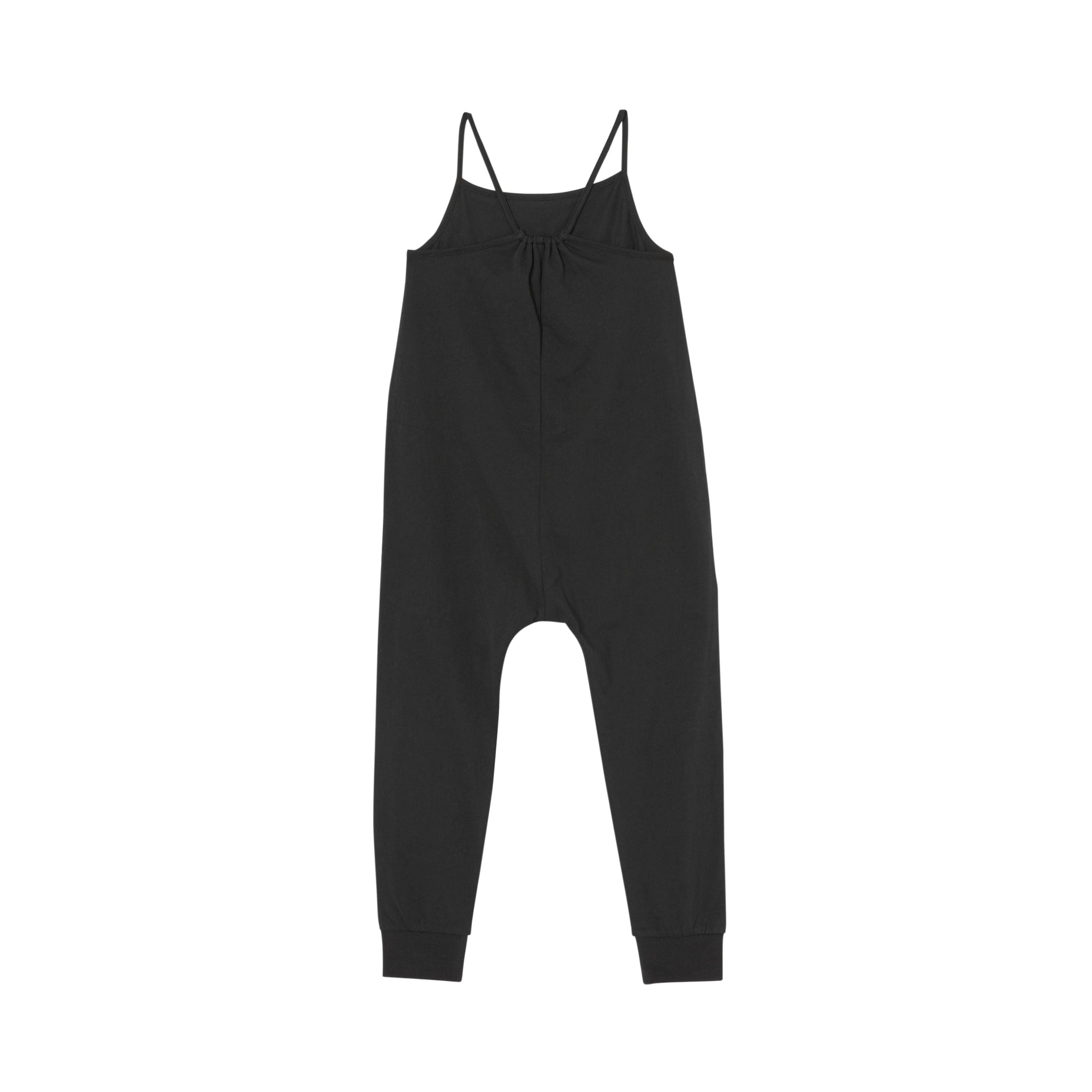 Combinaison en jersey de coton avec coordonnées géographiques - Black