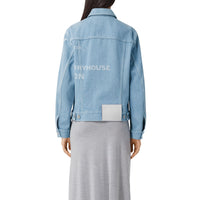 Veste en denim délavé Horseferry - Light Indigo