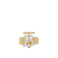 Bague plaquée or et palladium Monogram - Light Gold & Palladio