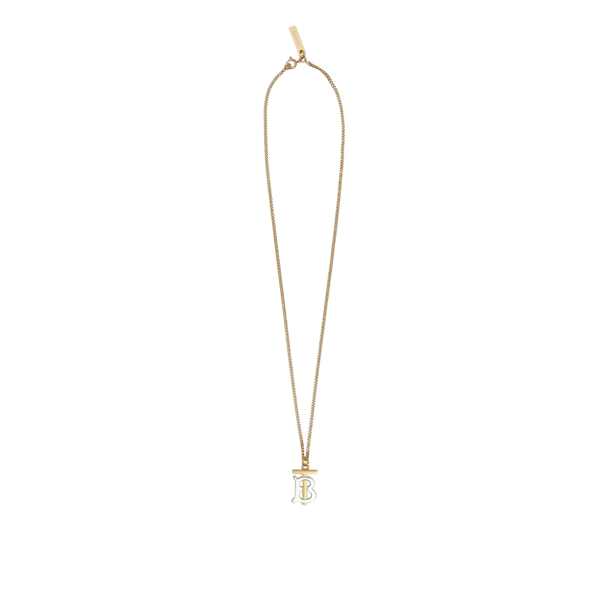 Collier plaqué or et palladium Monogram - Light Gold & Palladio