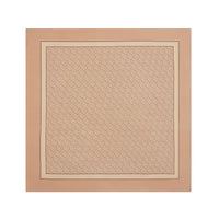 Carré de soie Monogram - Pale Copper Pink