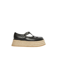 Salomés en cuir - Black