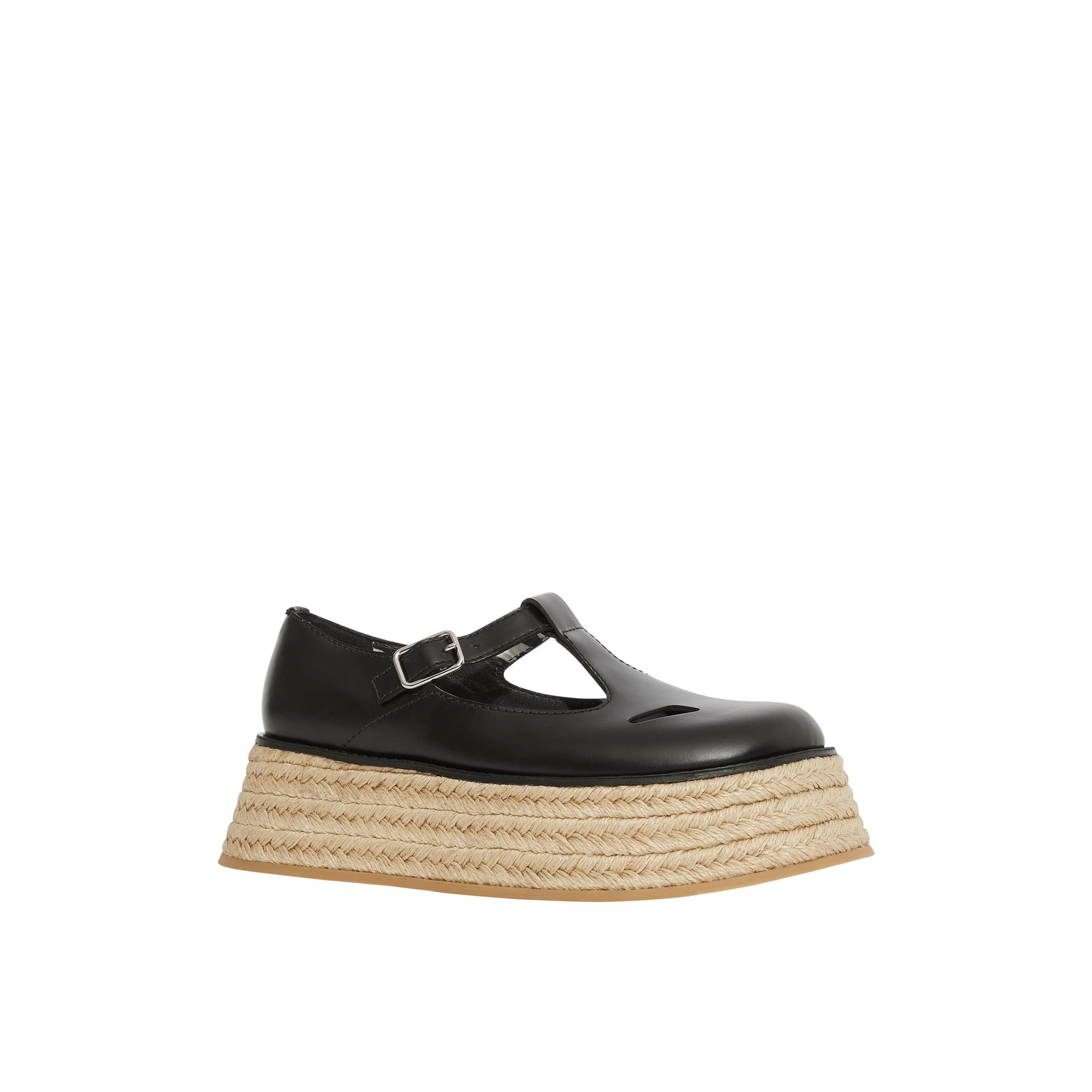 Salomés en cuir - Black