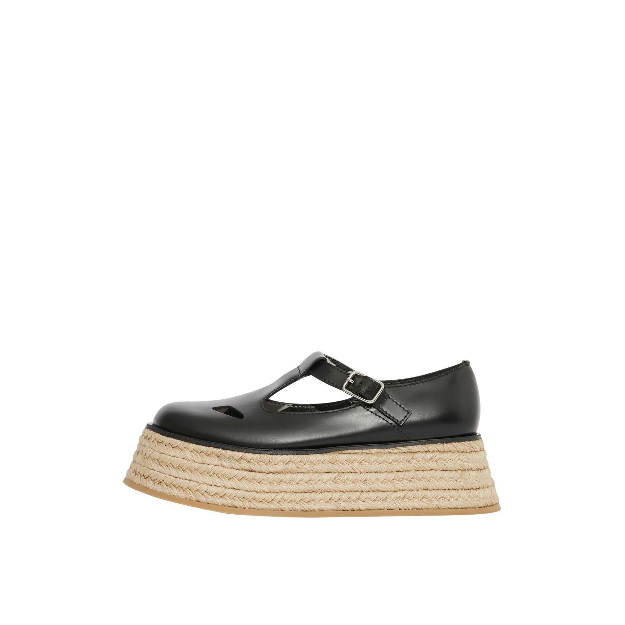 Salomés en cuir - Black