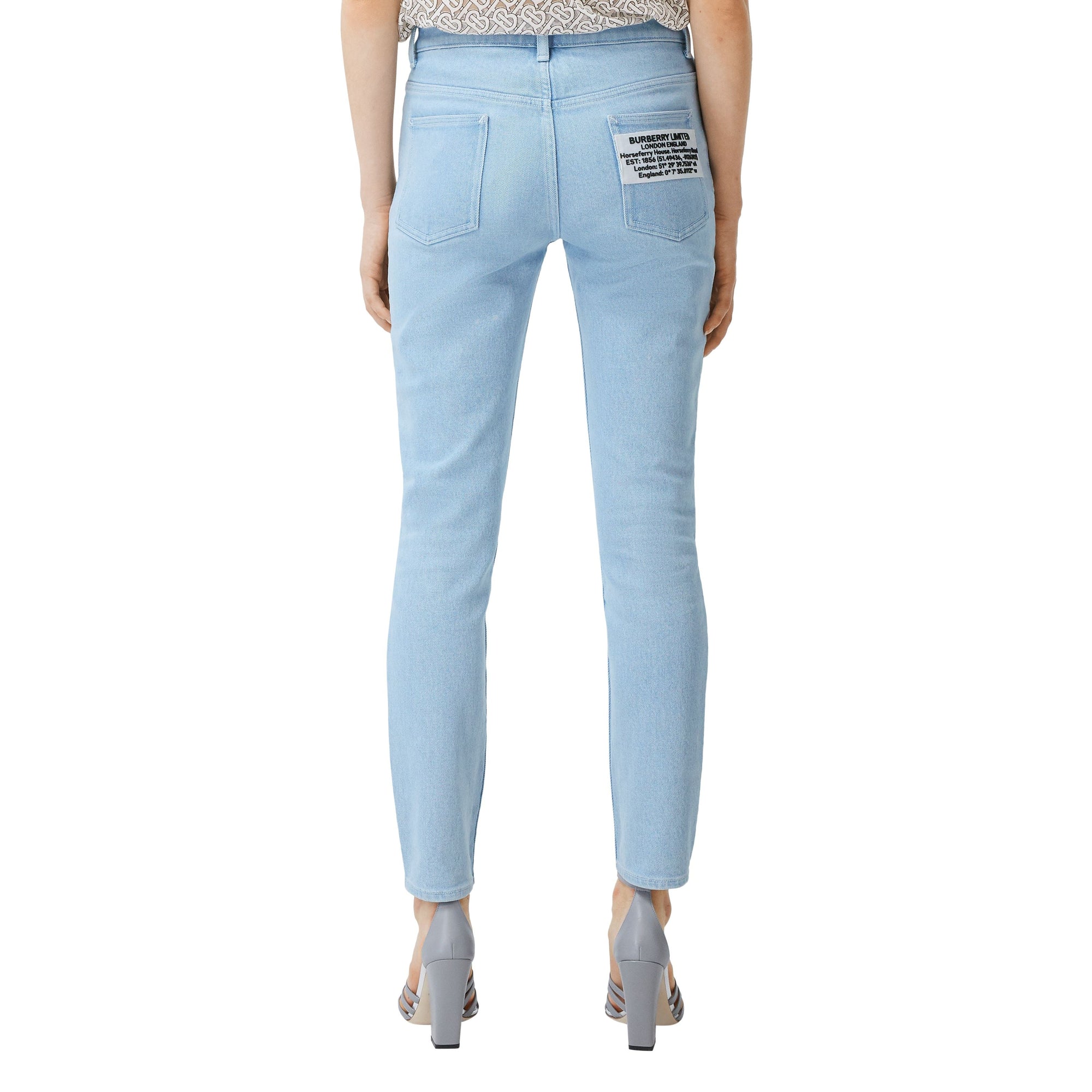 Jean skinny en denim délavé - Light Indigo