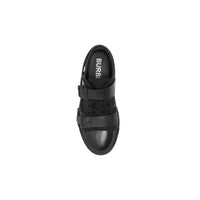 Sneakers Webb en coton et cuir - Black