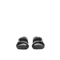 Sneakers Webb en coton et cuir - Black
