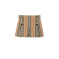 Short de marin en coton à rayures iconiques - Archive Beige