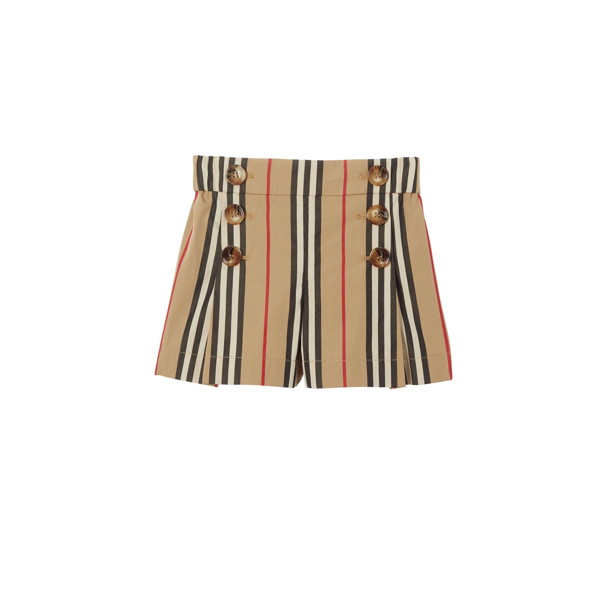 Short de marin en coton à rayures iconiques - Archive Beige