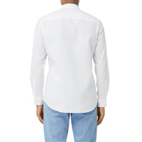 Chemise en coton avec coordonnées géographiques - Optic White