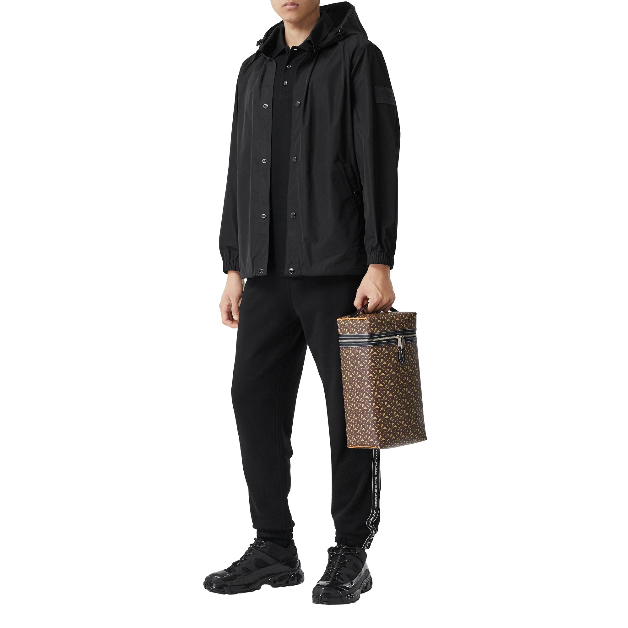 Sac à sneakers en toile écologique Monogram - Bridle Brown