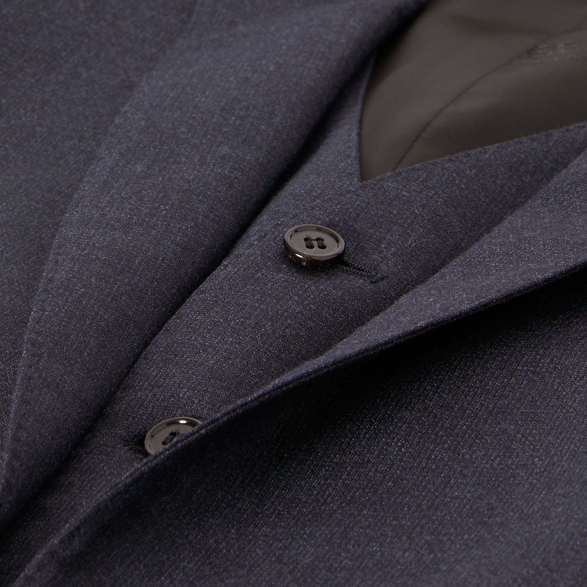 Costume slim trois pièces en laine - Navy Pattern