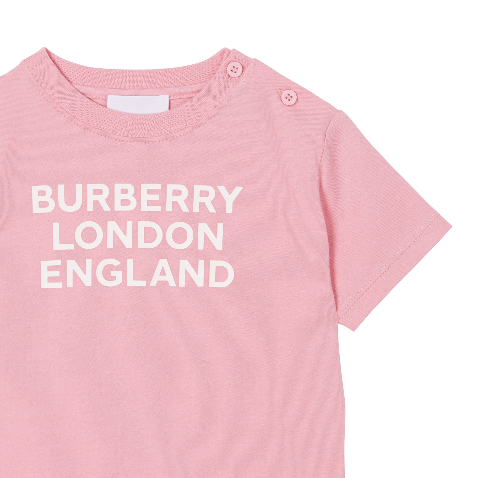 T-shirt en coton avec logo - Candy Pink