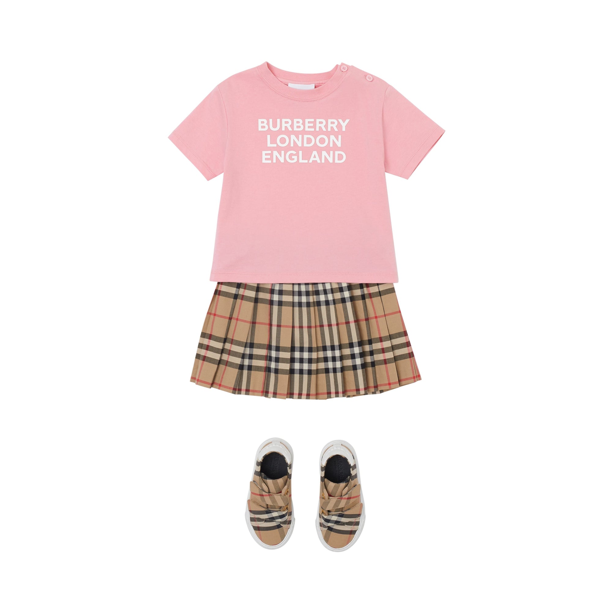 T-shirt en coton avec logo - Candy Pink