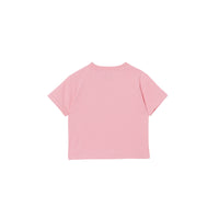 T-shirt en coton avec logo - Candy Pink