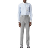 Pantalon de costume classique en lin - Heather Melange