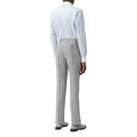 Pantalon de costume classique en lin - Heather Melange