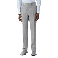 Pantalon de costume classique en lin - Heather Melange
