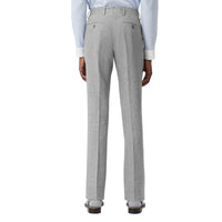 Pantalon de costume classique en lin - Heather Melange