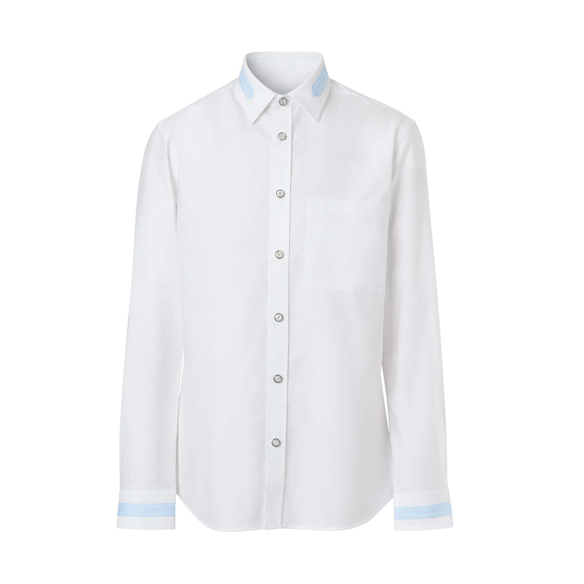 Chemise Oxford slim en coton - White