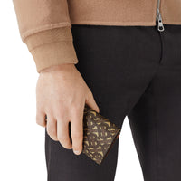 Petit portefeuille Monogram avec sangle amovible - Bridle Brown