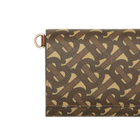 Petit portefeuille Monogram avec sangle amovible - Bridle Brown