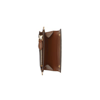 Petit portefeuille Monogram avec sangle amovible - Bridle Brown