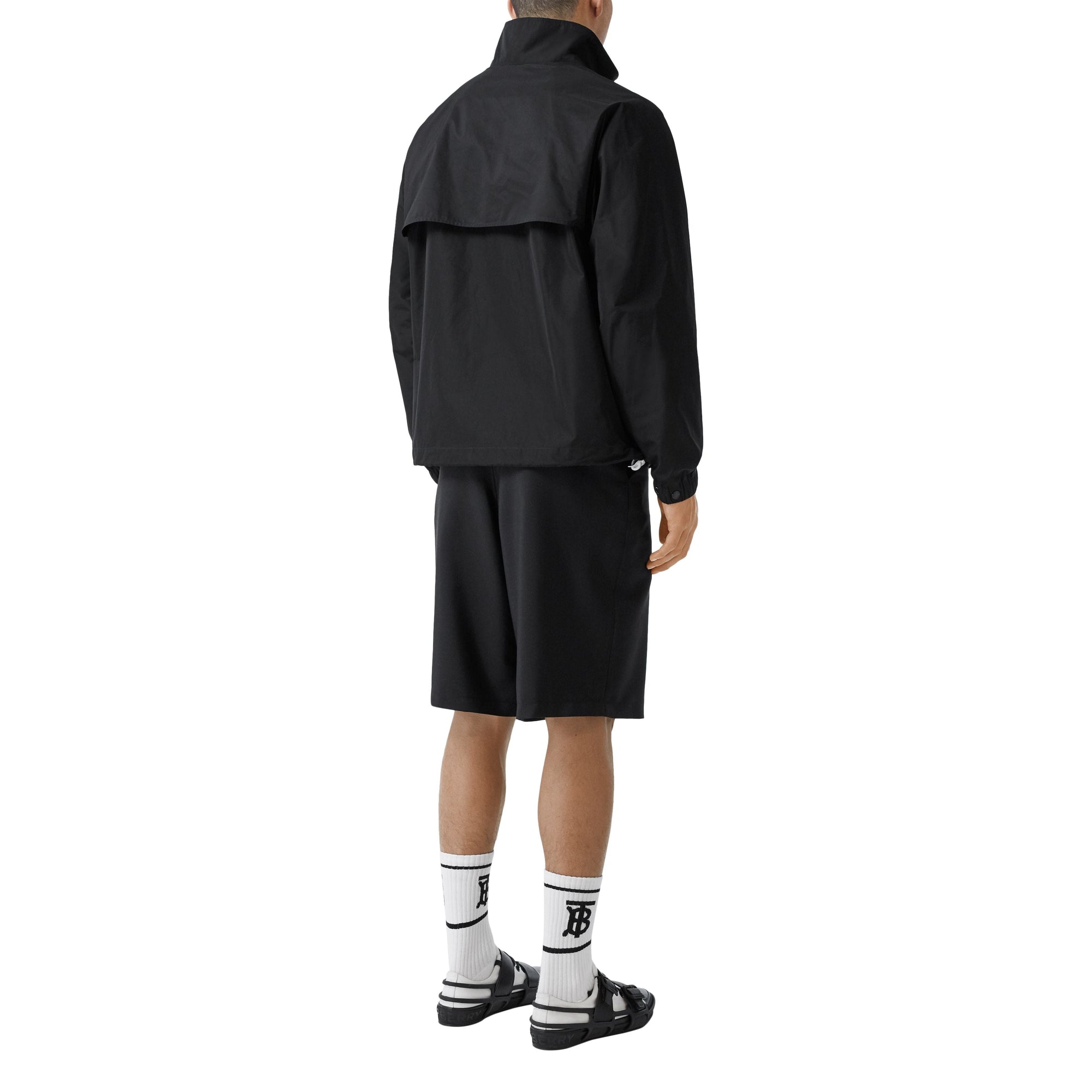 Veste en taffetas à mémoire de forme avec globe - Black