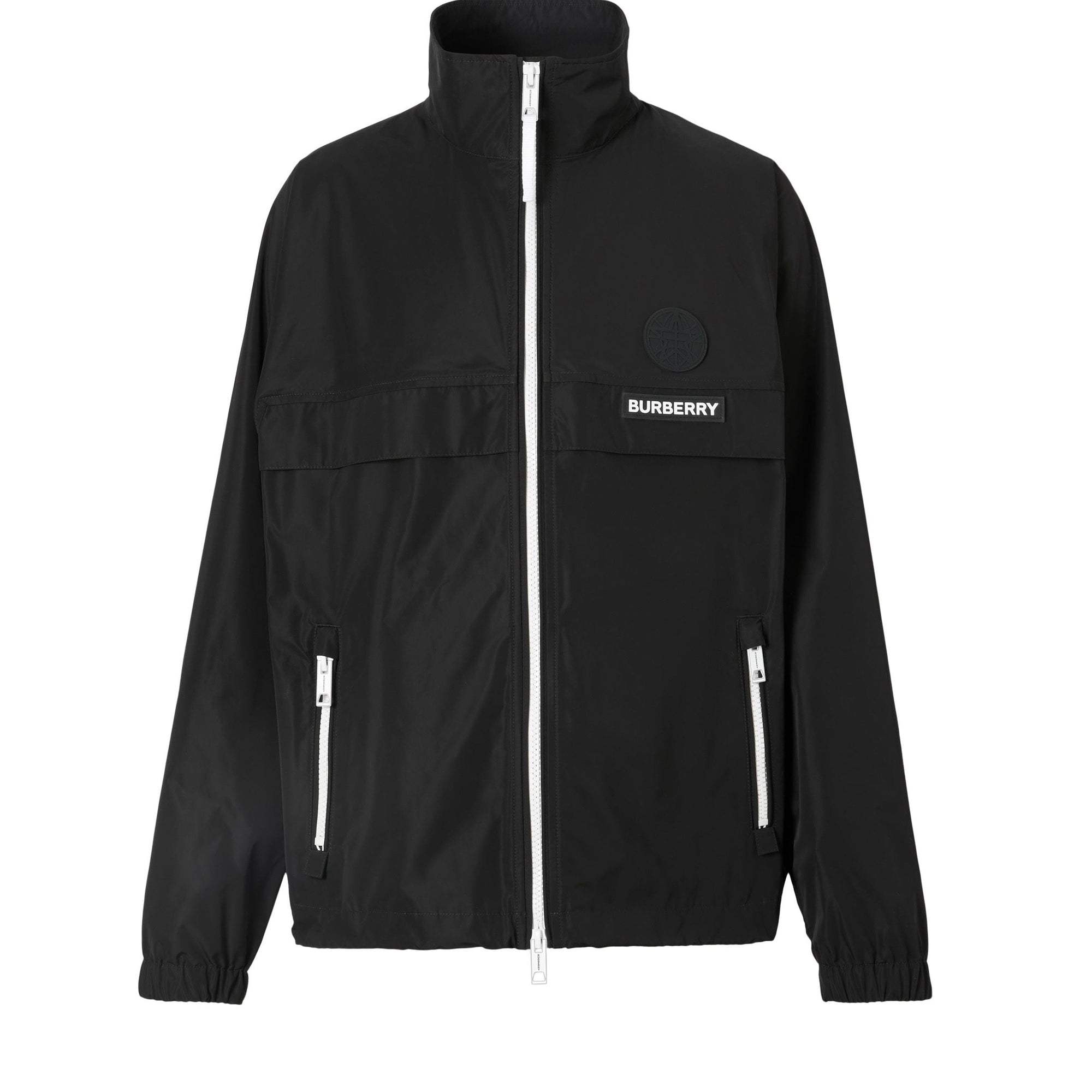 Veste en taffetas à mémoire de forme avec globe - Black