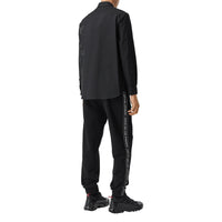 Chemise Oxford oversize en coton Horseferry - Black