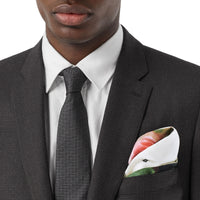 Foulard ultrafin en soie à imprimé floral - Rose Pink